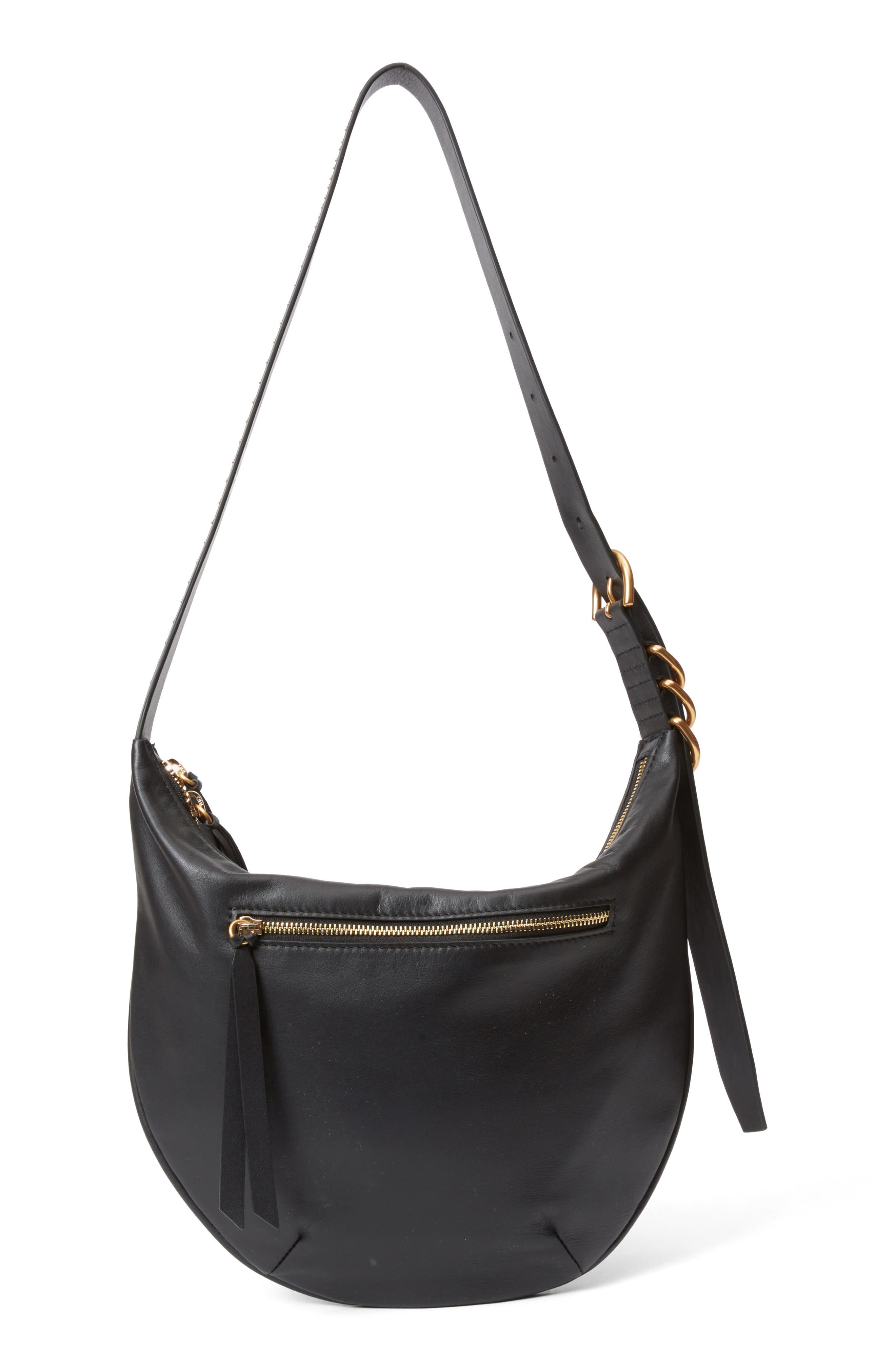 rag & bone Medium Mercer Leather Hobo Bag in Black at Nordstrom - 2