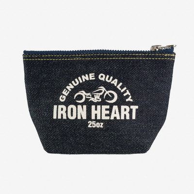 Iron Heart IHG-093 25oz Selvedge Denim Zip-Up Pouch outlook