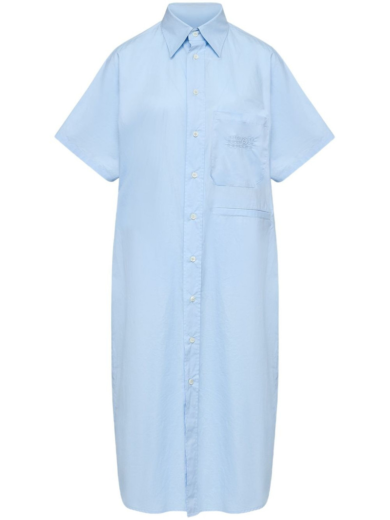 cotton shirt dress 1