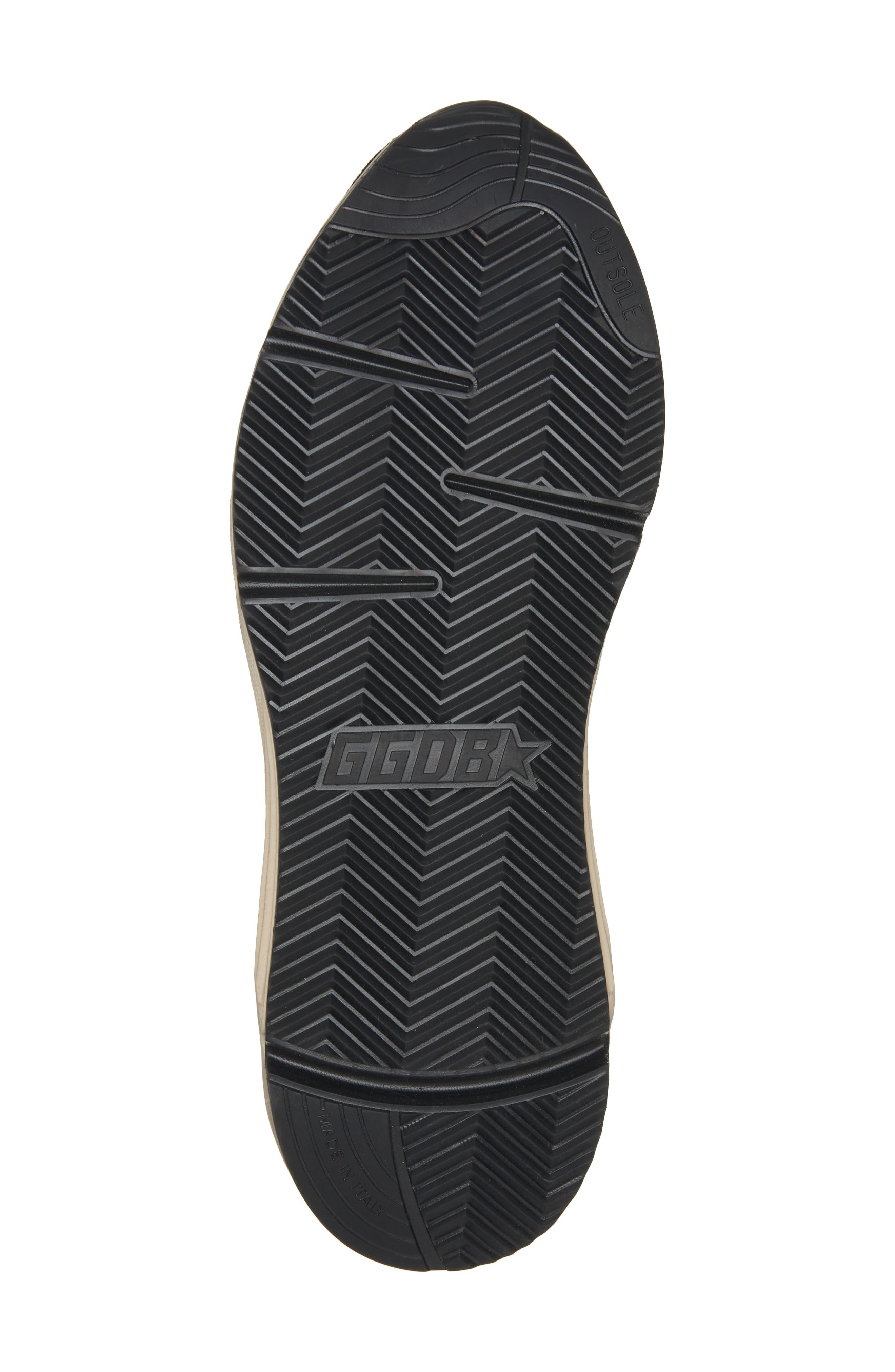 Golden Goose Running Sole Sneaker in Black /White at Nordstrom - 6