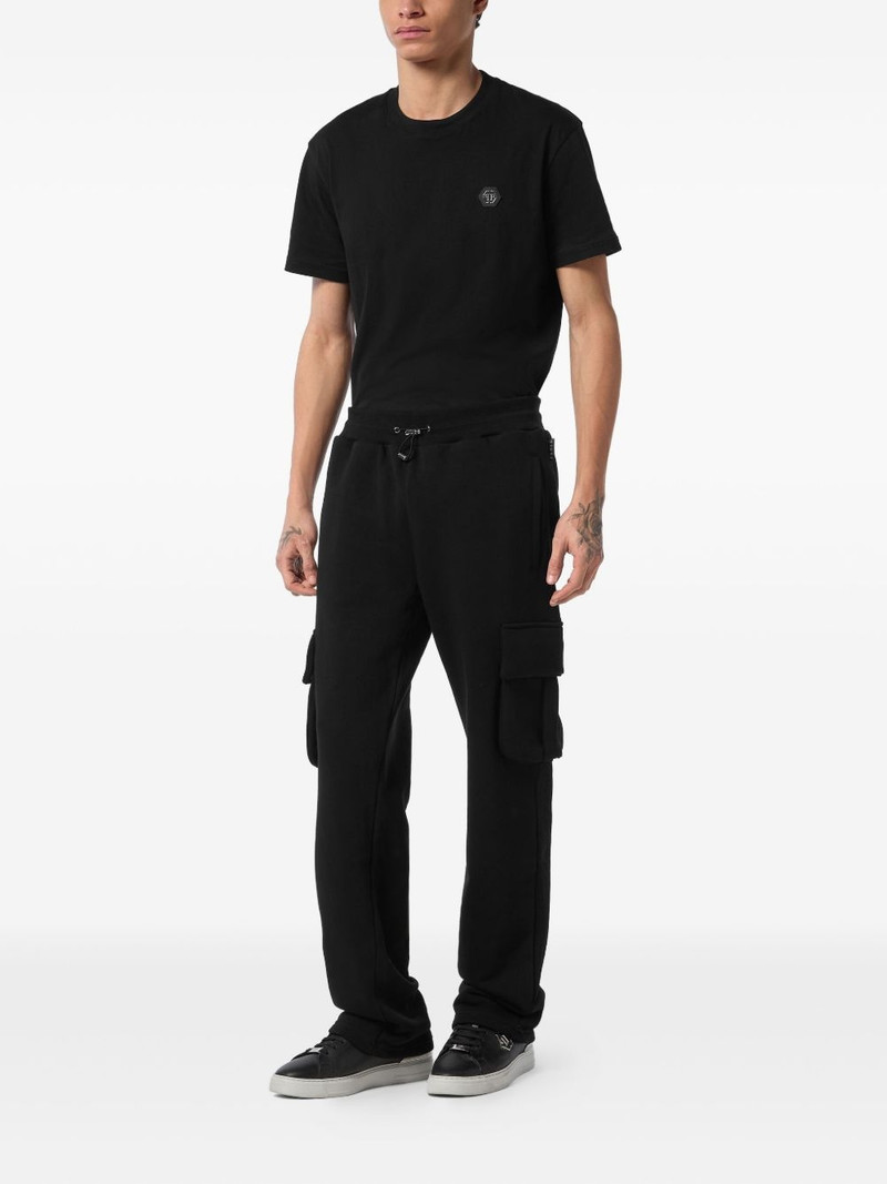 PHILIPP PLEIN cotton-blend trousers outlook