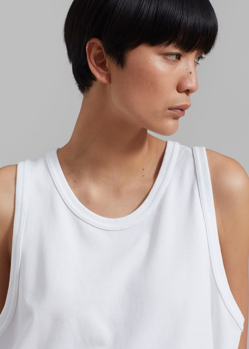 Briston Boxy Tank - White 7