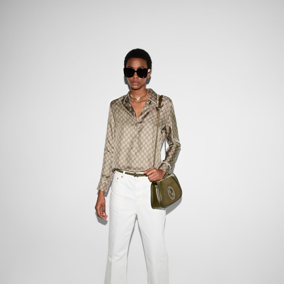 GUCCI Gucci Blondie small shoulder bag | REVERSIBLE