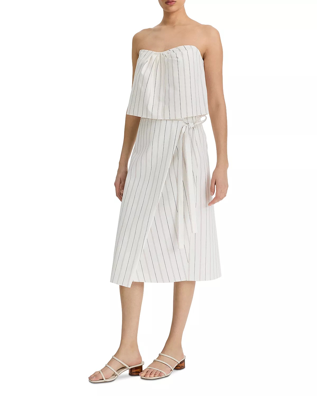 Seedling Striped Wrap Skirt - 2