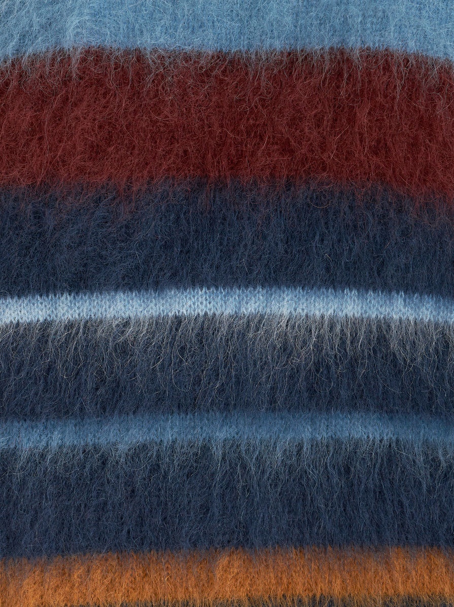 STRIPED ROUND NECK JUMPER - 6