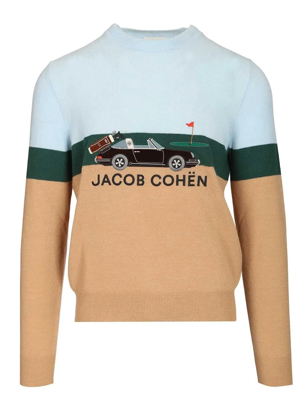 Jacob Cohen Men Wool And Cashmere Sweater - 1