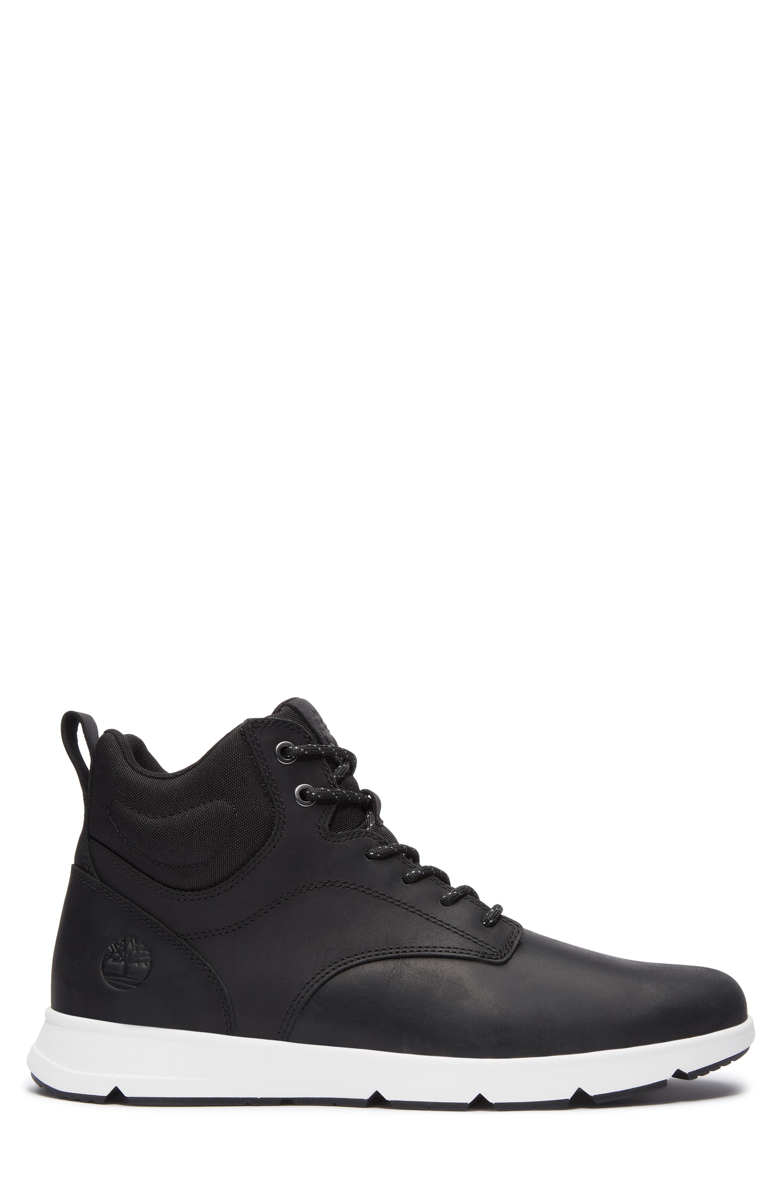 Timberland Parker Street High Top Sneaker in Black Full Grain at Nordstrom - 3
