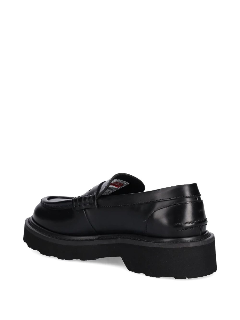 leather penny loafers - 5