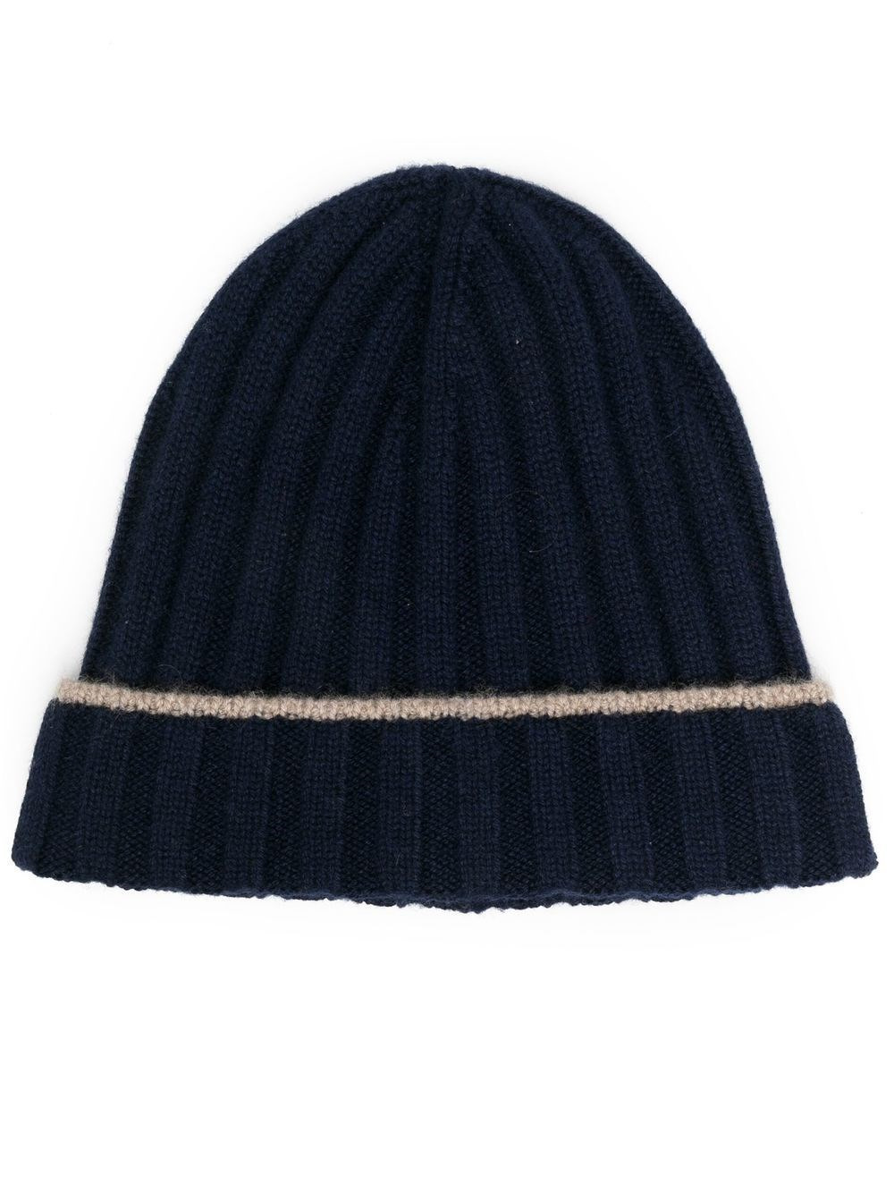 Cashmere beanie - 1