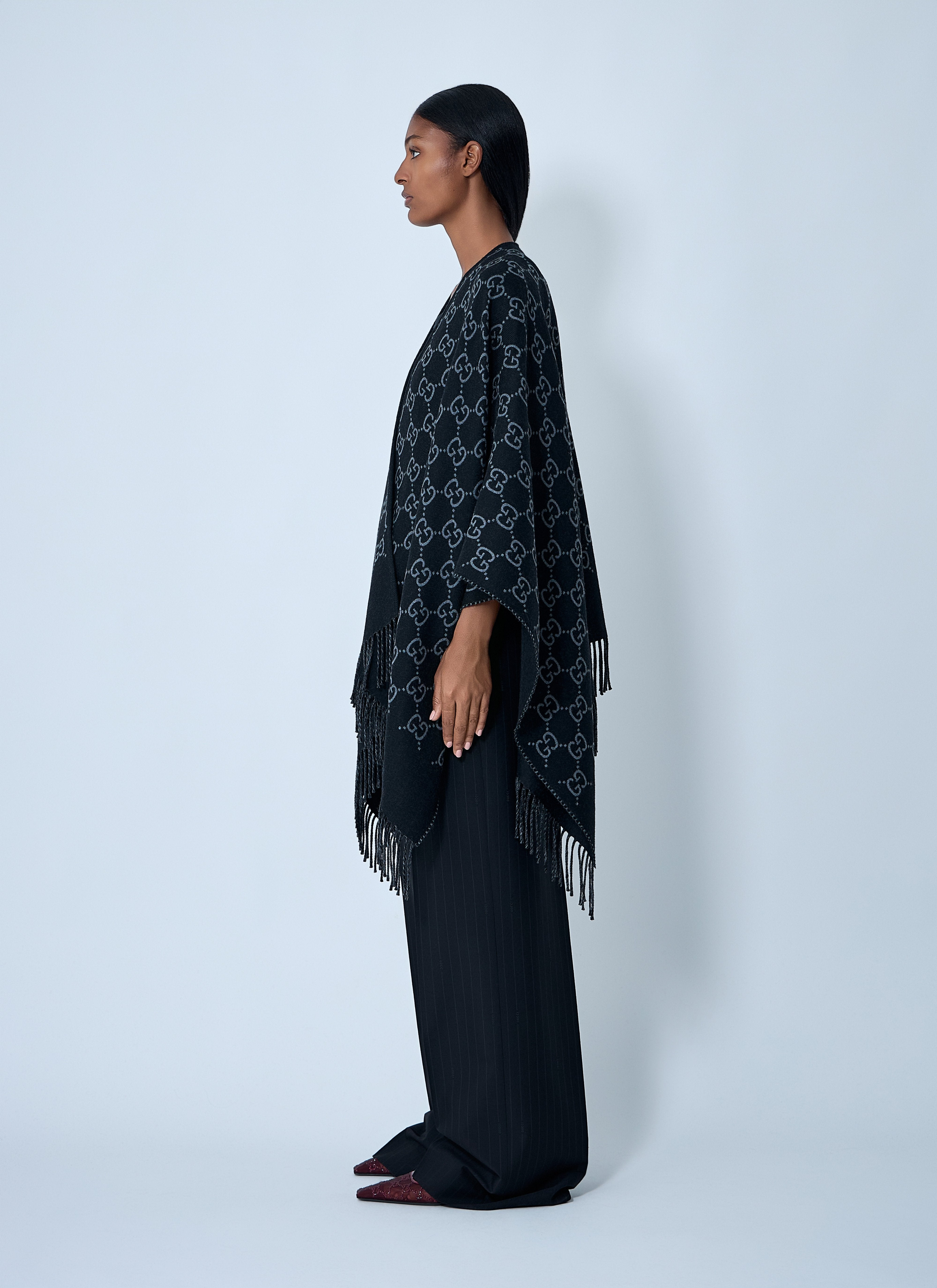 Gucci Women Gg Poncho - 2