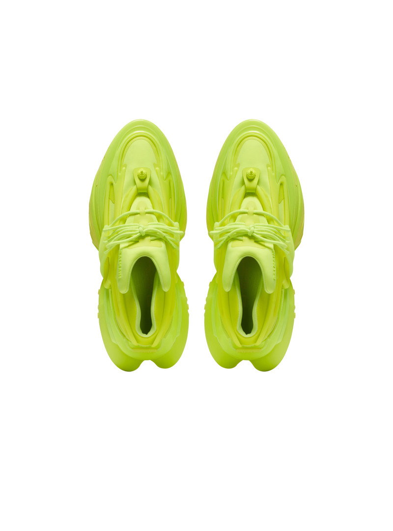 Unicorn trainers in neoprene and rubberised leather 3