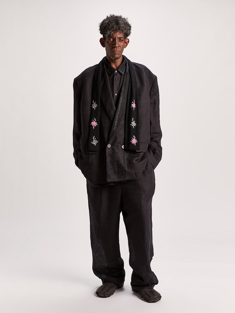 Cormagliano Scarf Black - 1