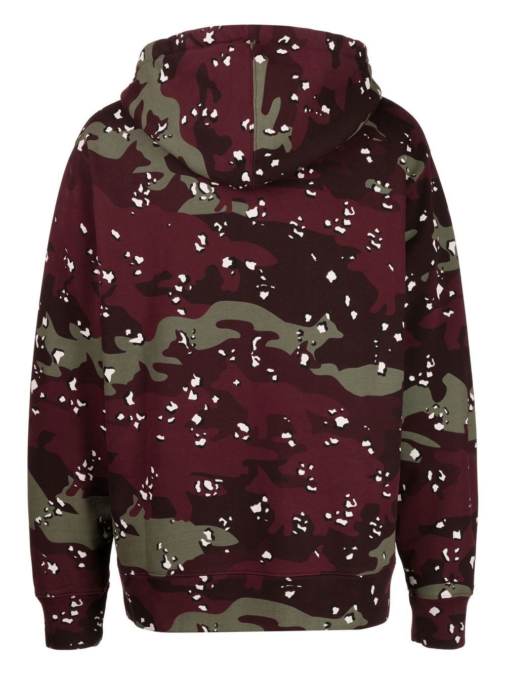 camouflage pattern hoodie - 2