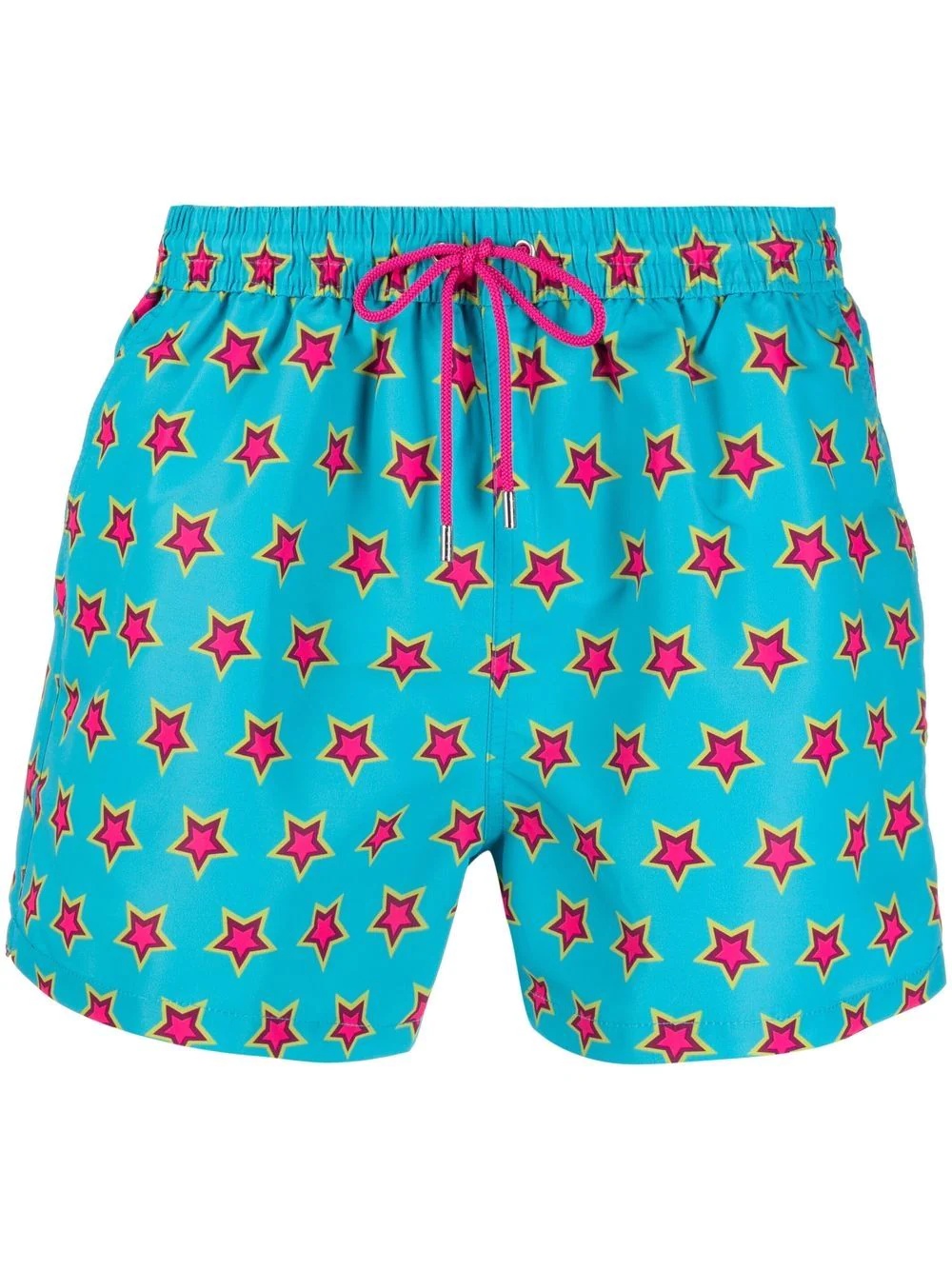 star-print swim shorts - 1