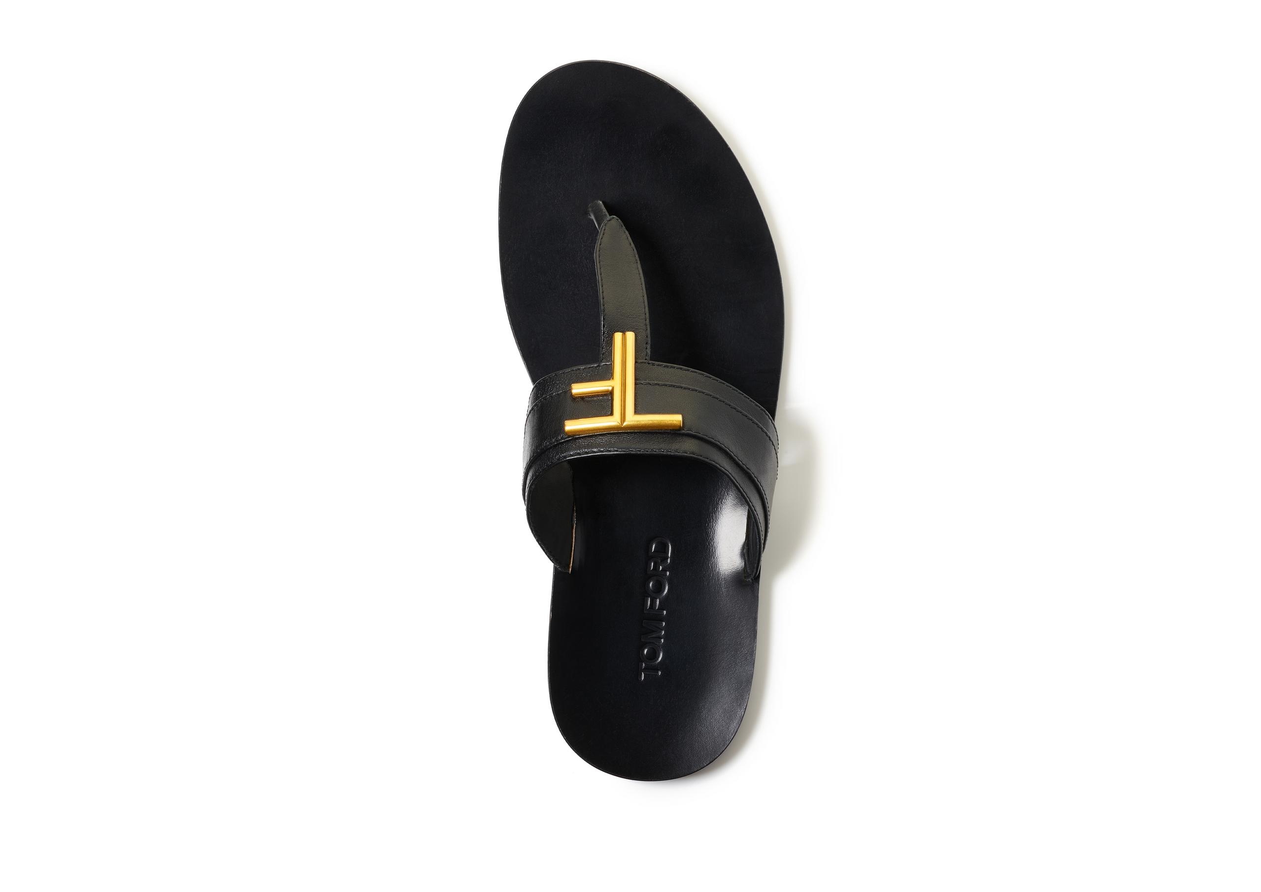 SMOOTH LEATHER BRIGHTON SANDAL - 3