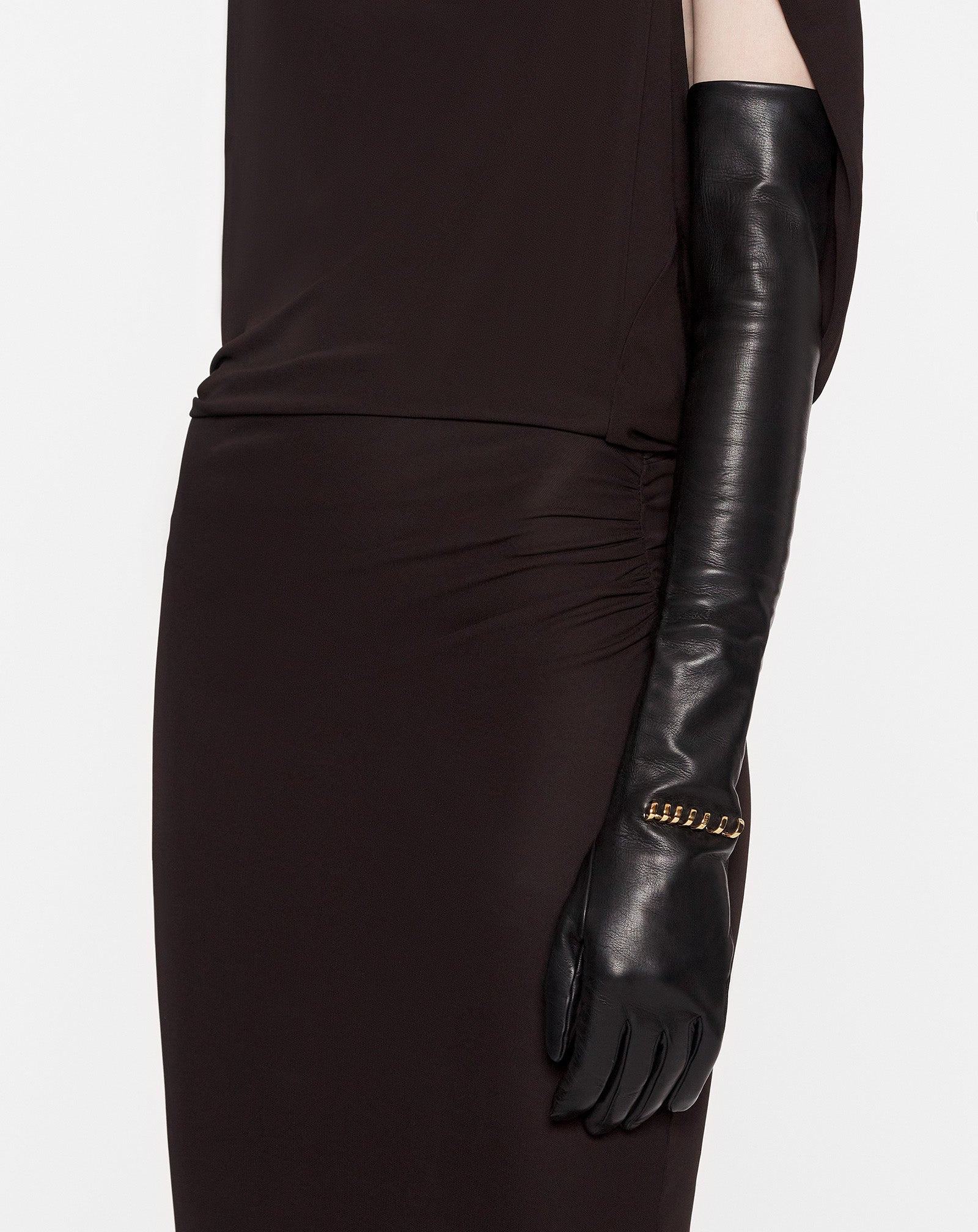 MELODIE LEATHER GLOVES - 2