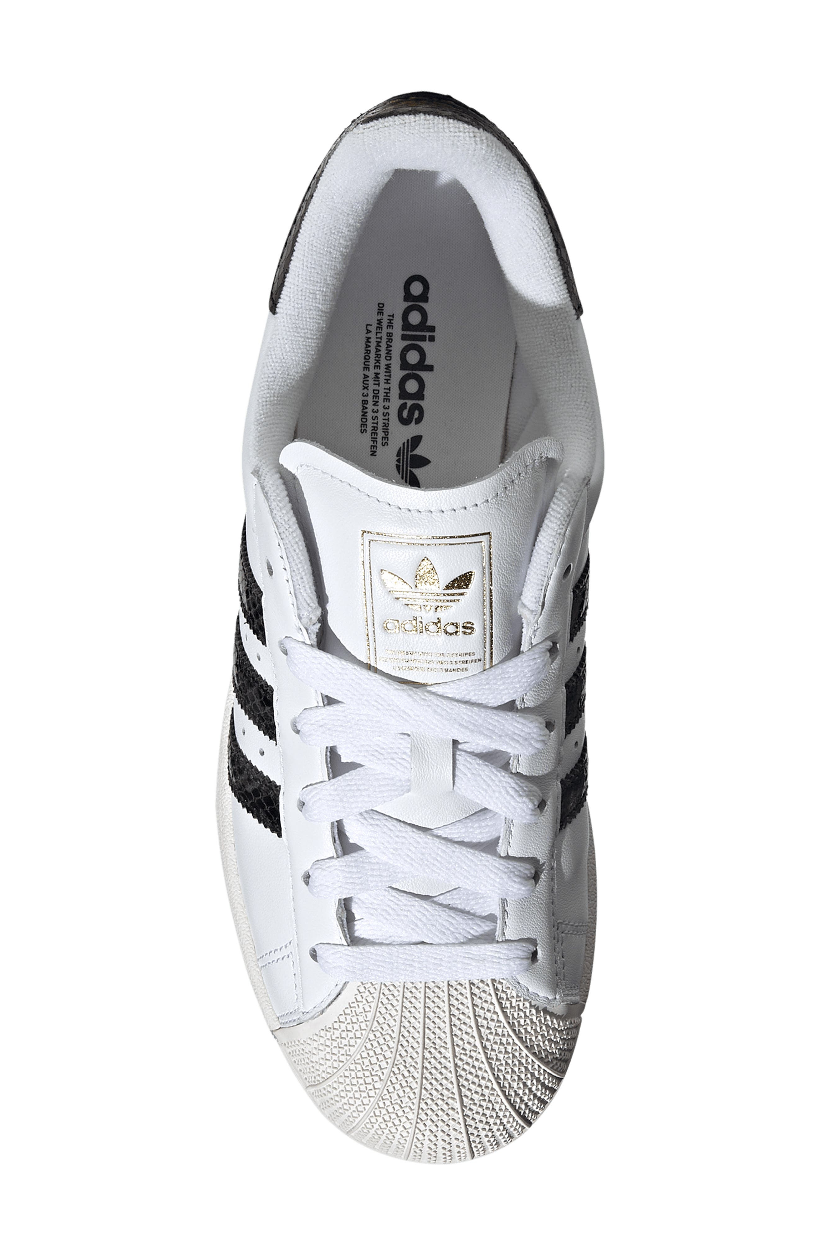 adidas Superstar II Sneaker in White/Grey/Crystal White at Nordstrom - 4