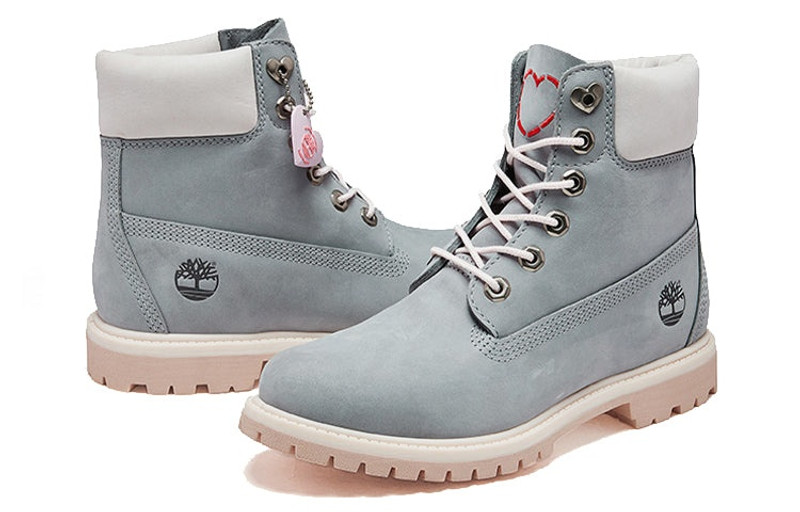 Timberland (WMNS) Timberland Icon 6 Inch Premium Boot 'Grey Nubuck' A2B2Q outlook