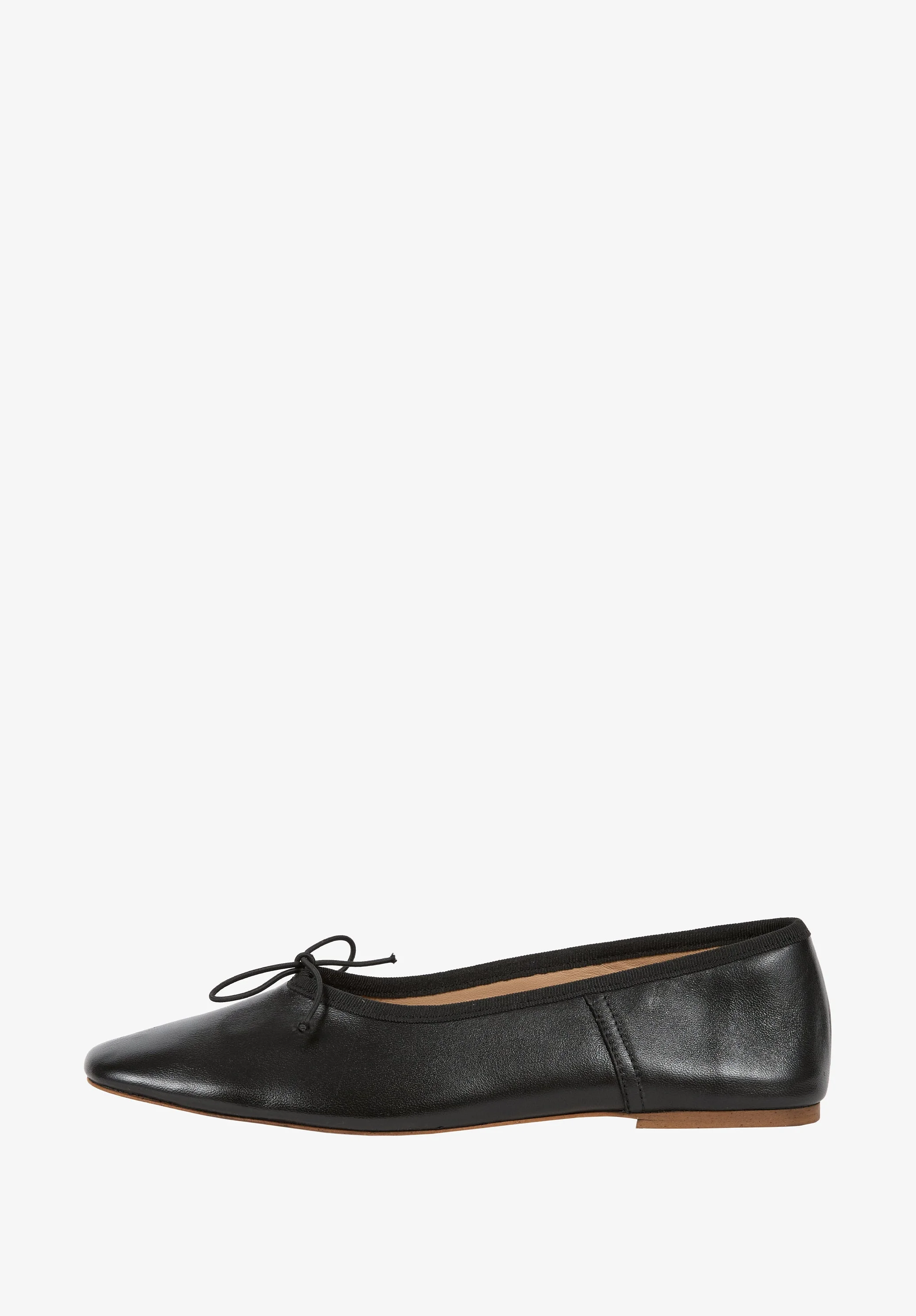 CLEO BALLET FLATS - BALLET FLATS IN SMOOTH LEATHER - 1