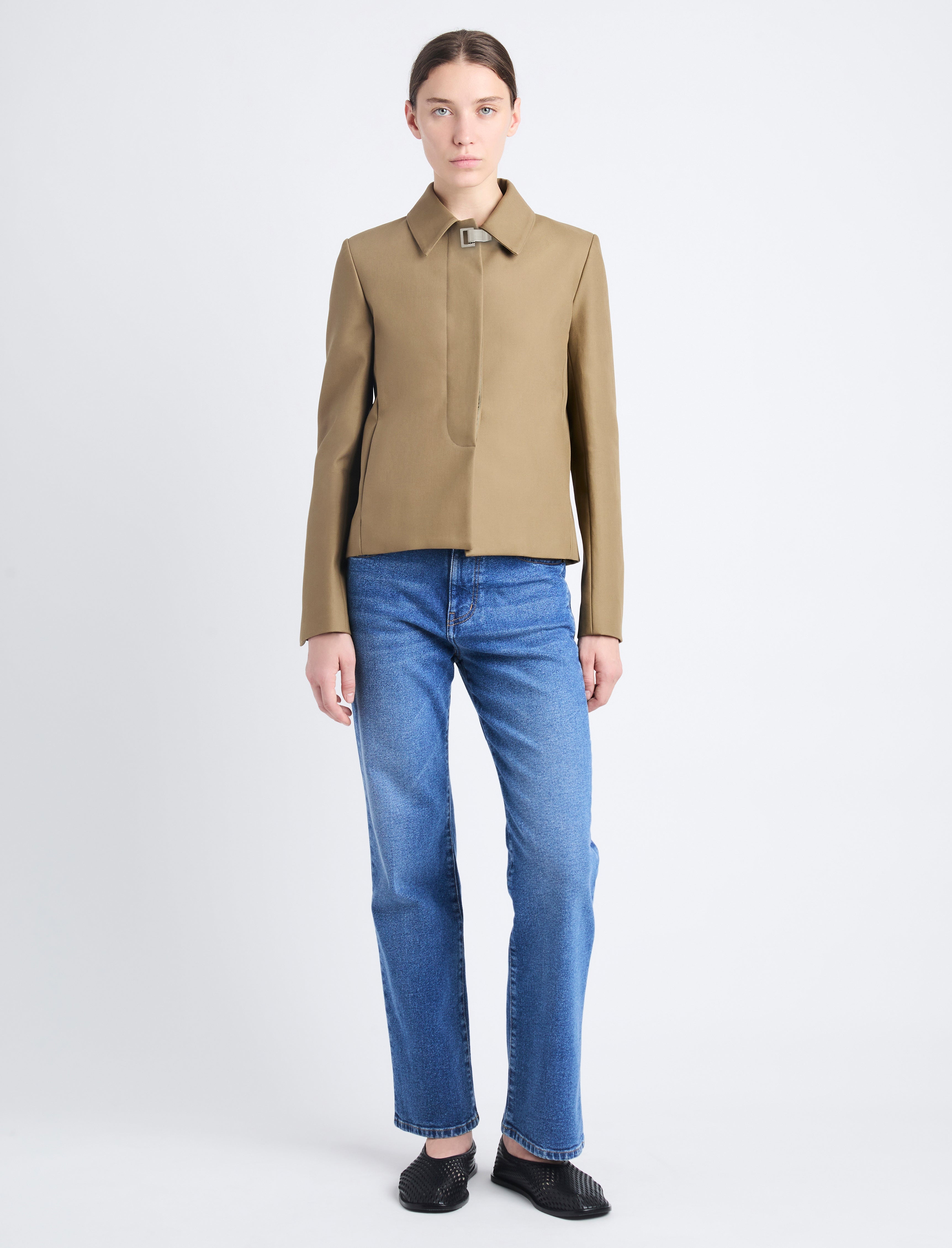 Lana Jacket in Eco Cotton Twill - 3