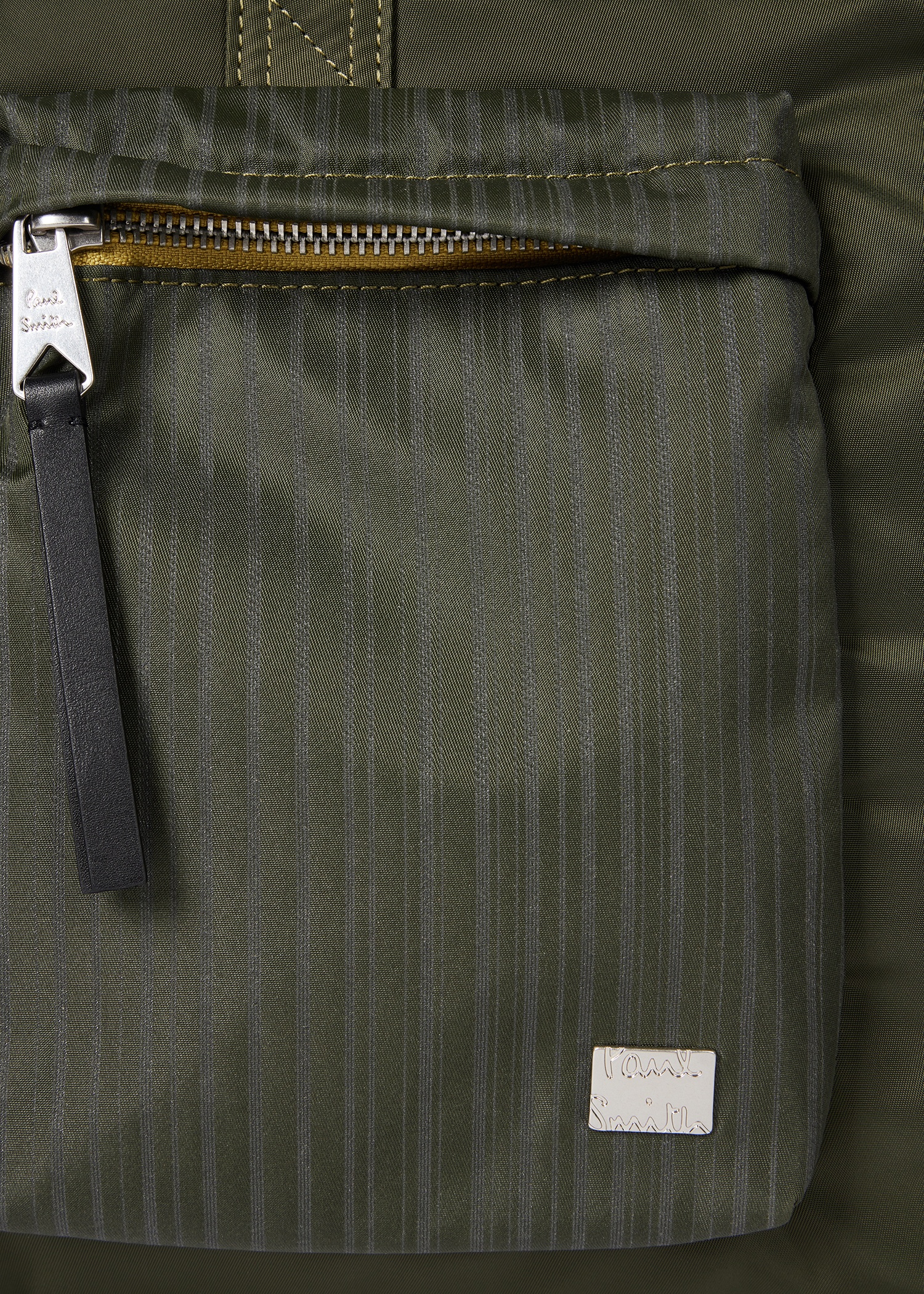 Green 'Laser Stripe' Recycled-Nylon Folio - 3