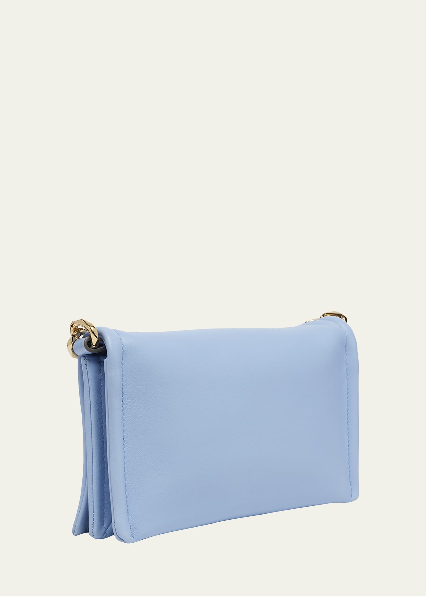 VLOGO Mini Flap Leather Clutch Bag - 3