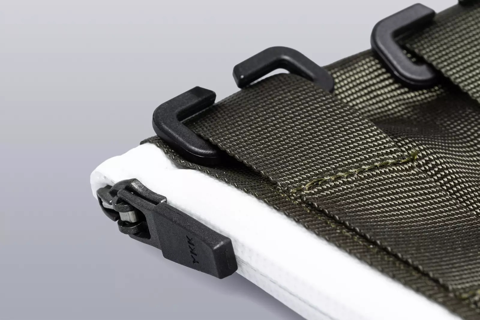 3A-MP2TS-OLV Modular Tec Sys Peripheral Pocket White WR Zip - 3