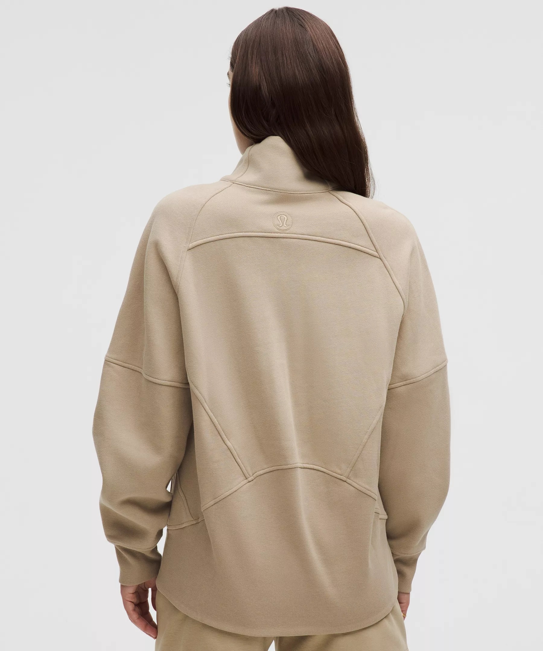 Scuba Oversized Funnel-Neck Half Zip *Long - 3