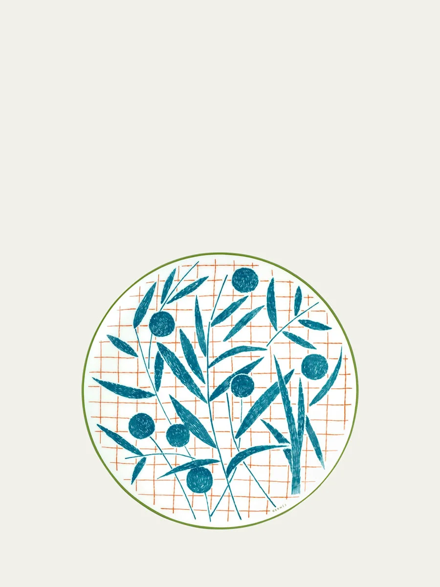 A Walk in the Garden Dessert Plate - 1