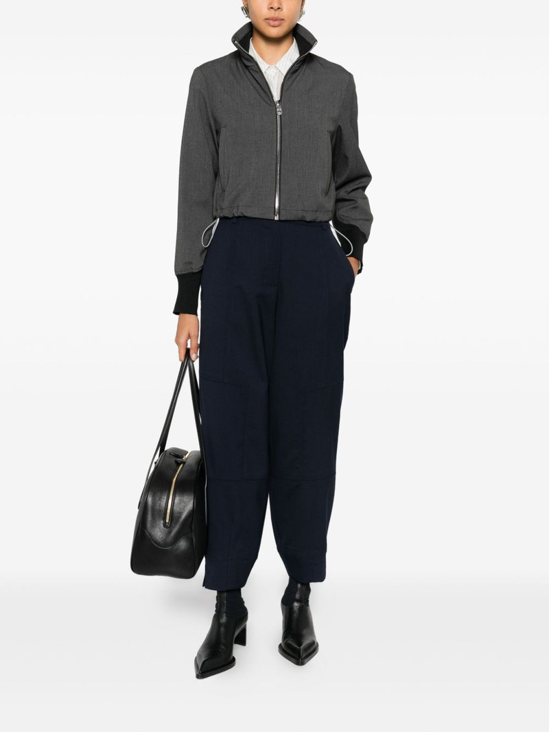 PINKO button-fastening panelled trousers outlook