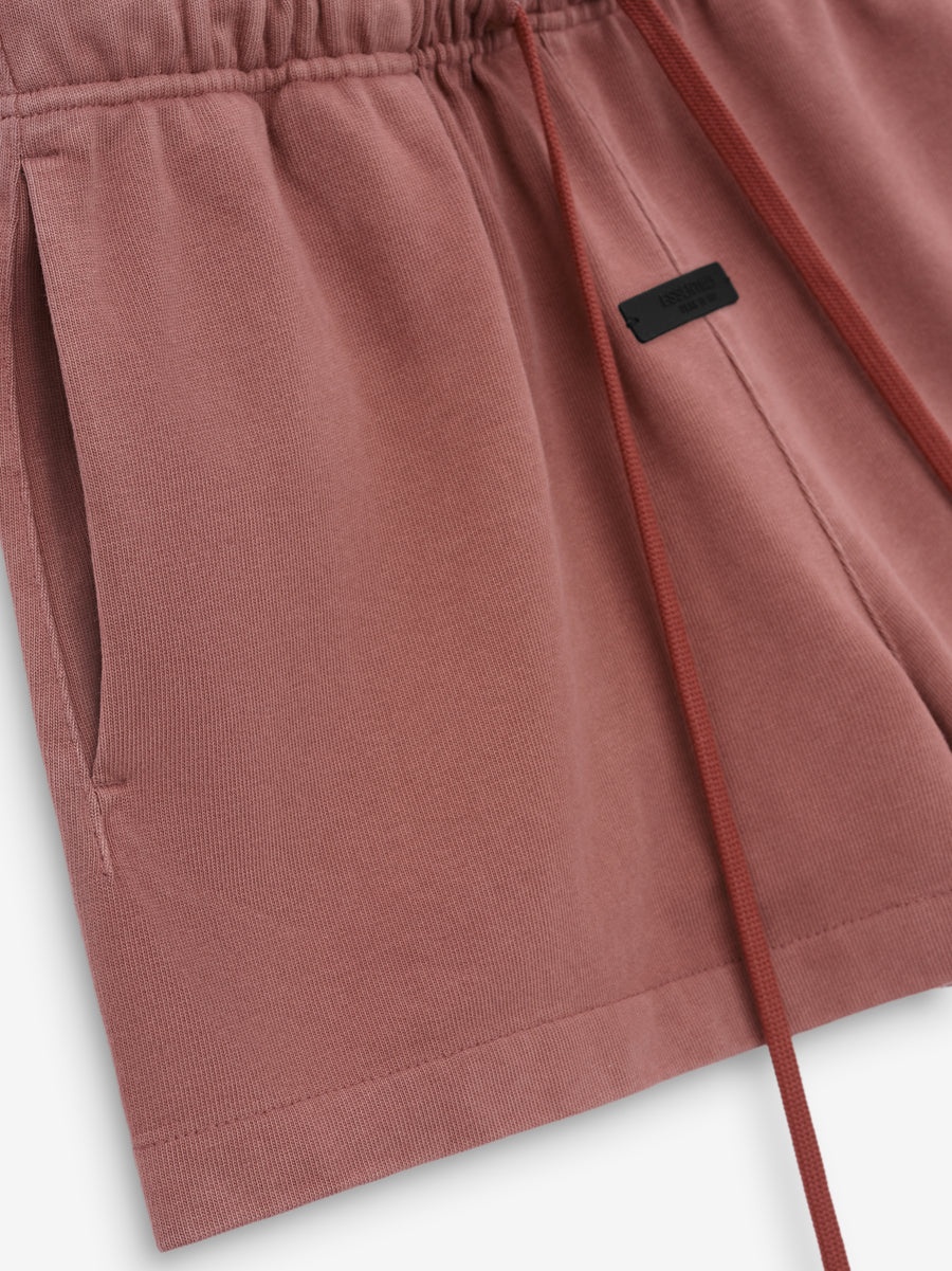 Womens Heavy Jersey Running Shorts - 3