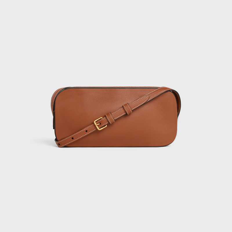 MINI CAMERA SHOULDER BAG CUIR TRIOMPHE in smooth calfskin 3