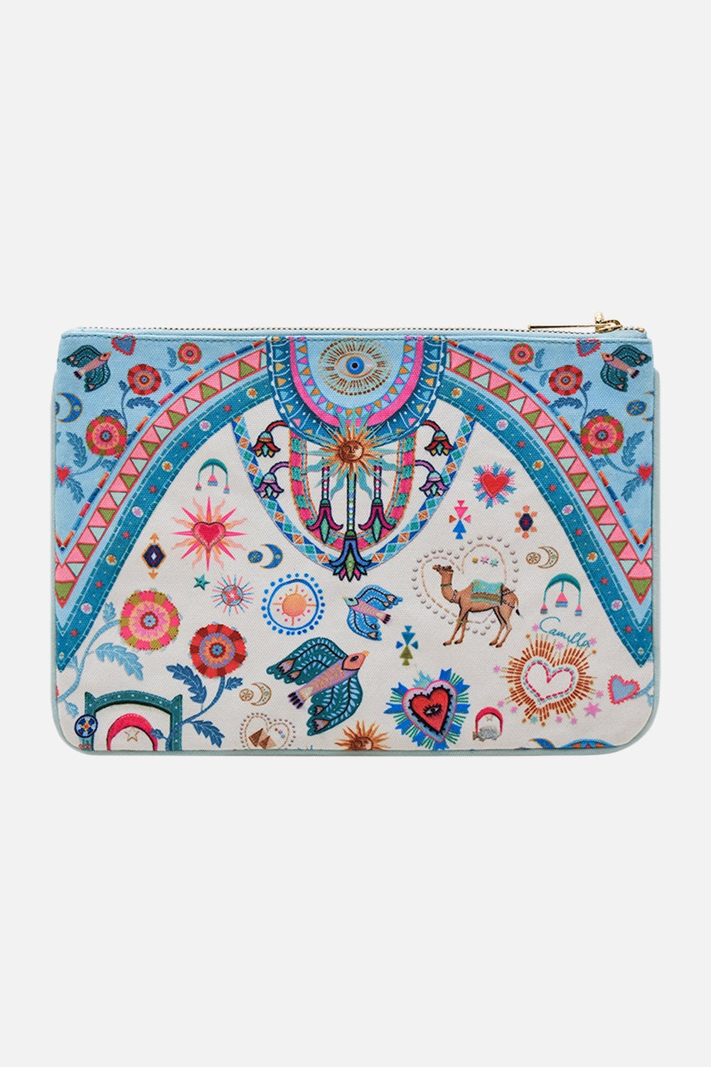 SMALL CANVAS CLUTCH - 3