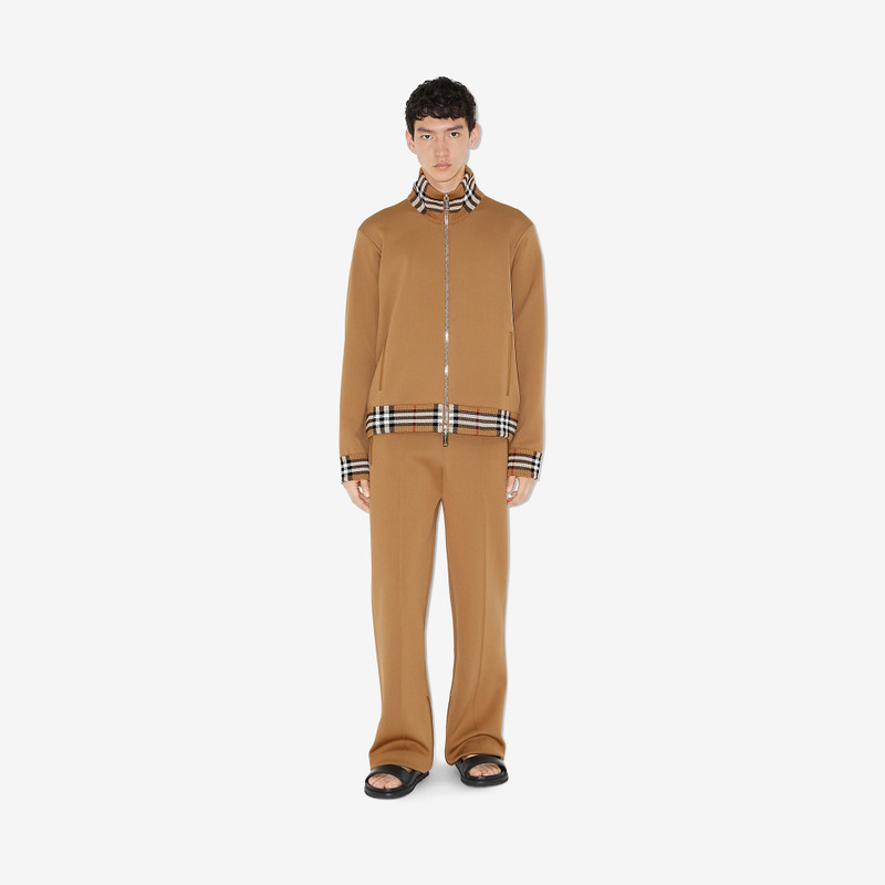 Burberry Check Trim Jersey Jogging Pants outlook