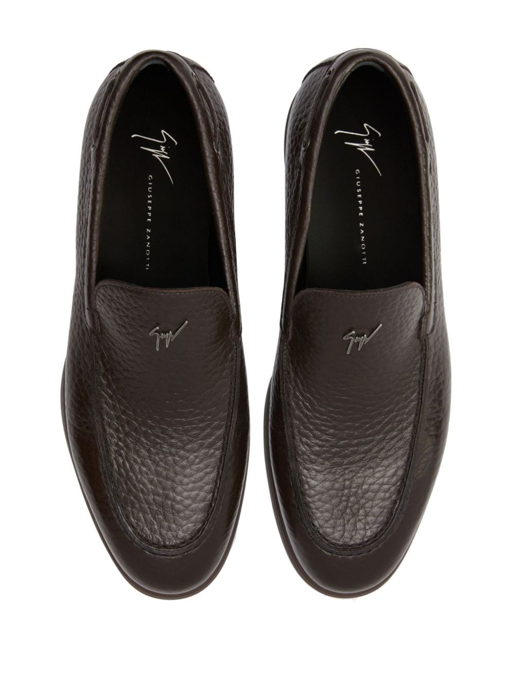 The Maui leather slip-on loafers - 4
