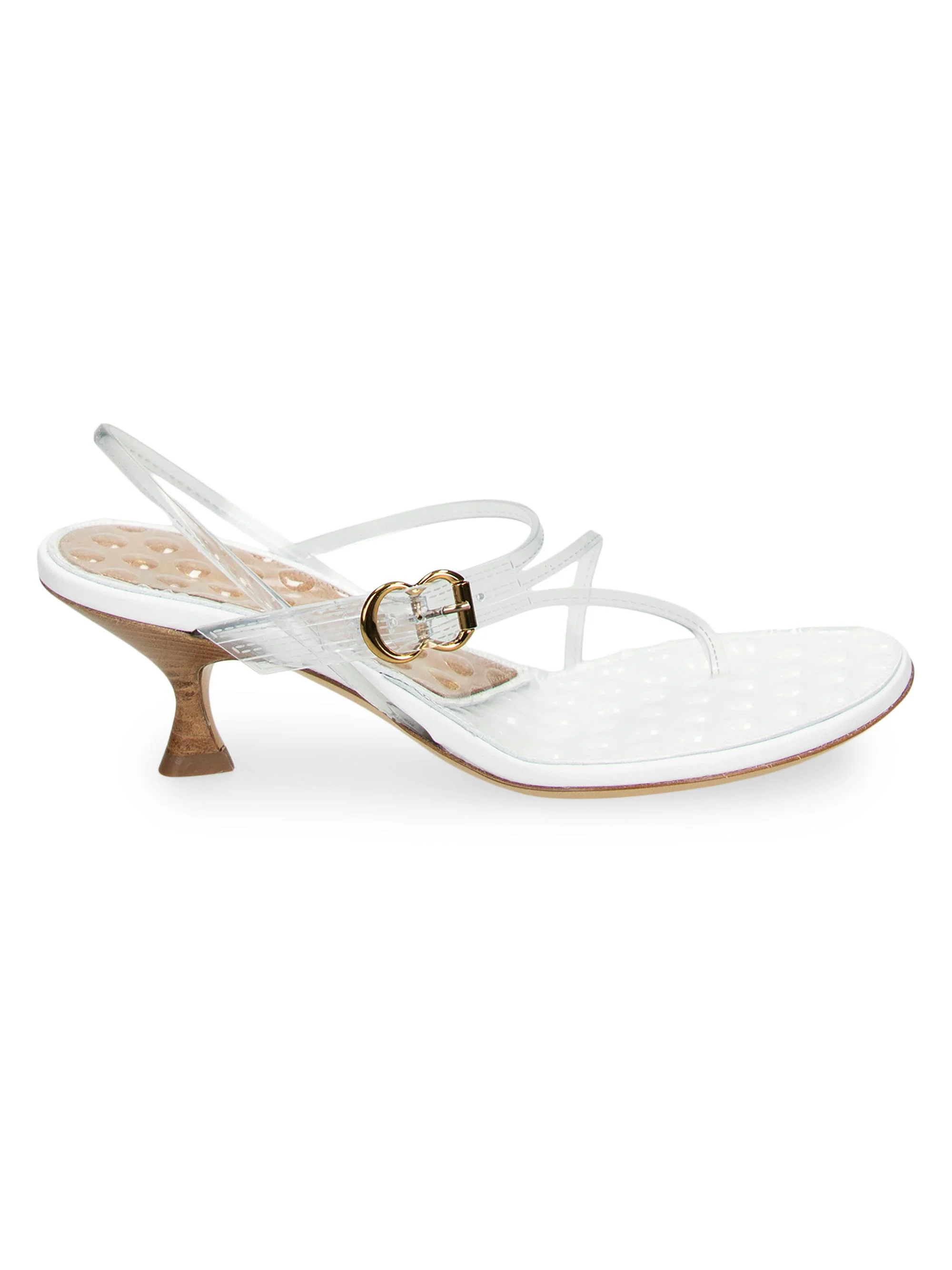 Women's Starry-Eyed Jelly 55MM Strappy Sandals - Rubber Jelly Clear - 1