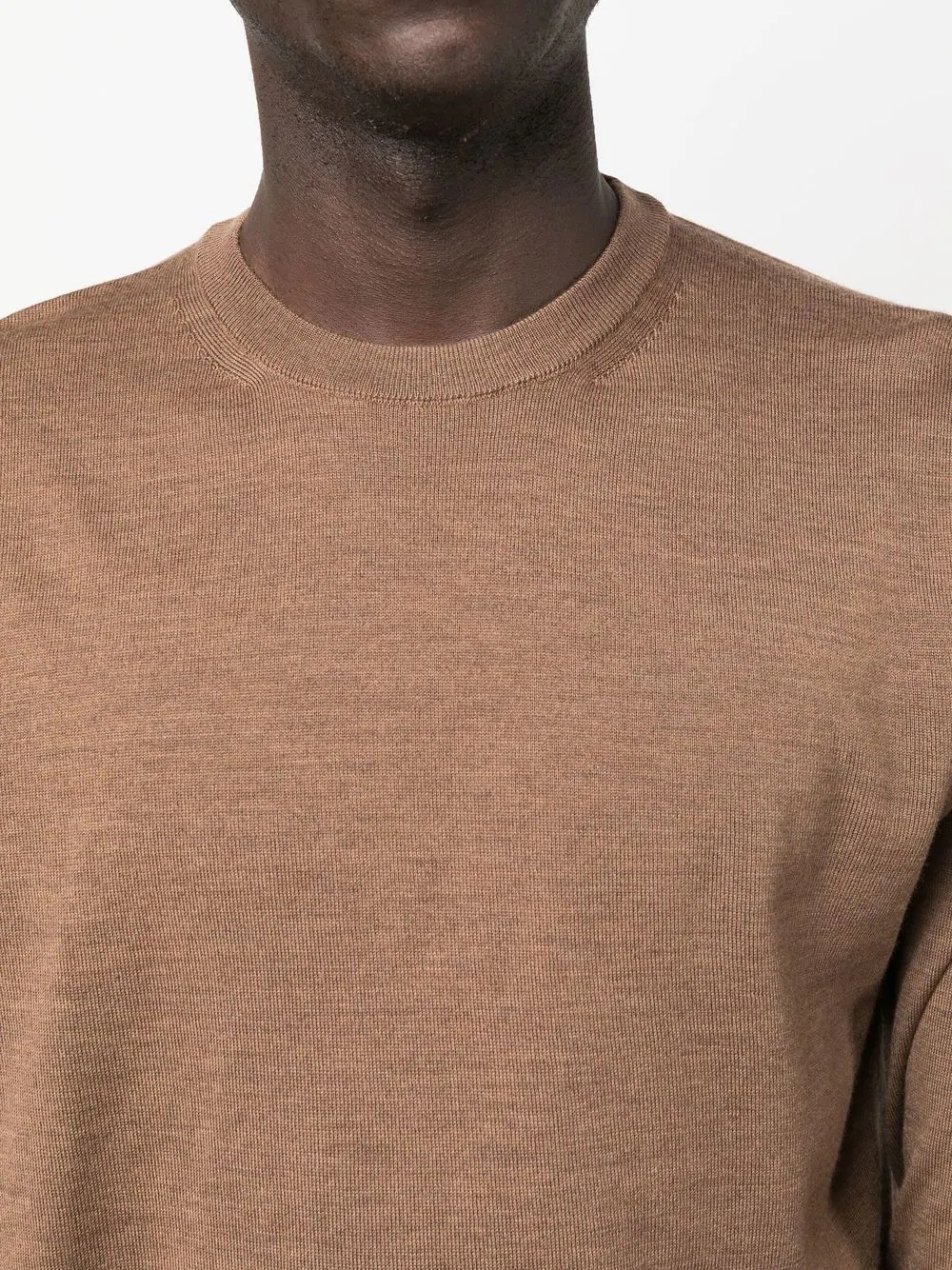 crew neck merino sweatshirt - 5