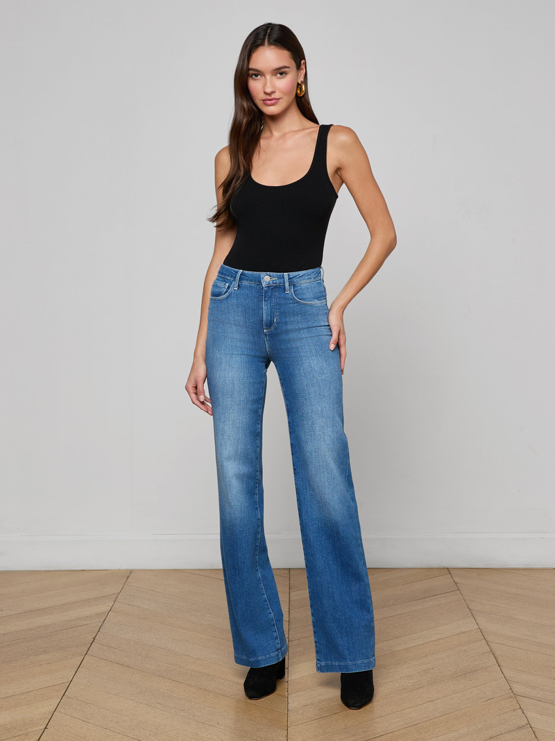 L'AGENCE Clayton Wide-Leg Jean outlook