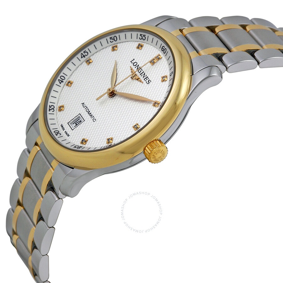 Longines Master Automatic Diamond Silver Dial Men's Watch L2.628.5.77.7 - 2