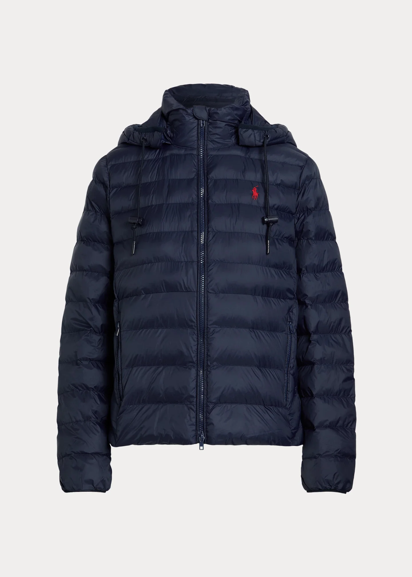 Water-Resistant Packable Hooded Jacket - 1