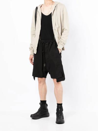 Boris Bidjan Saberi drawstring track shorts outlook