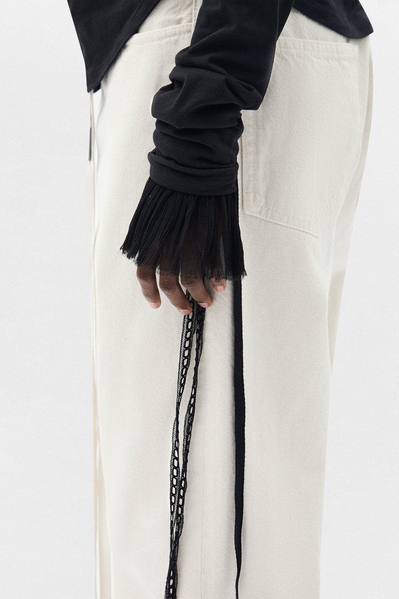 Sann Ruffled Cuffs With Lace Ribbons 3