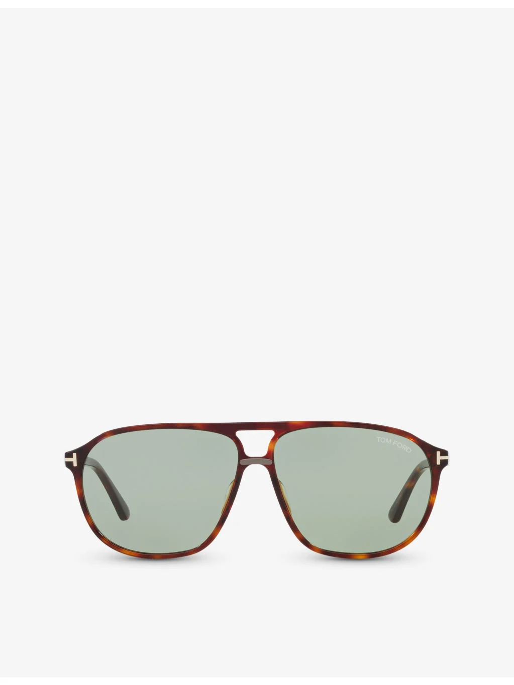 TR001634 Bruce tortoiseshell aviator-frame acetate sunglasses - 1