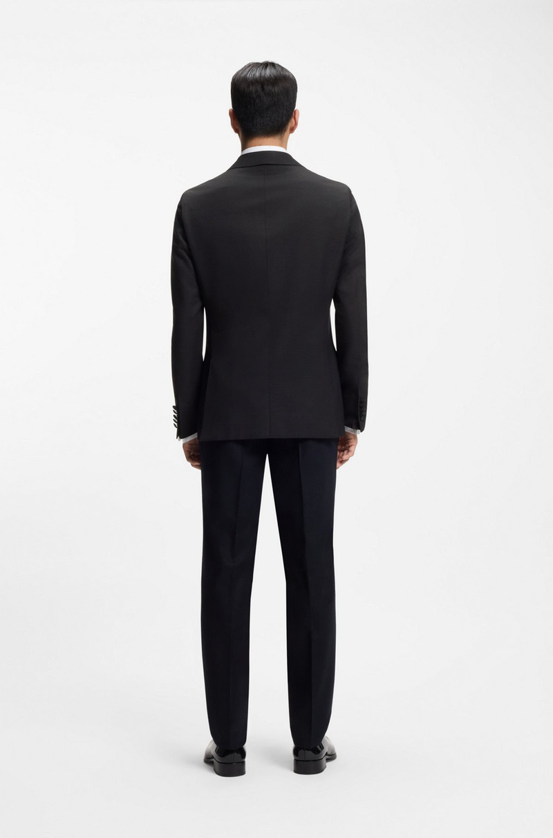 DOUBLE-BREASTED TUXEDO JACKET IN SILK 4