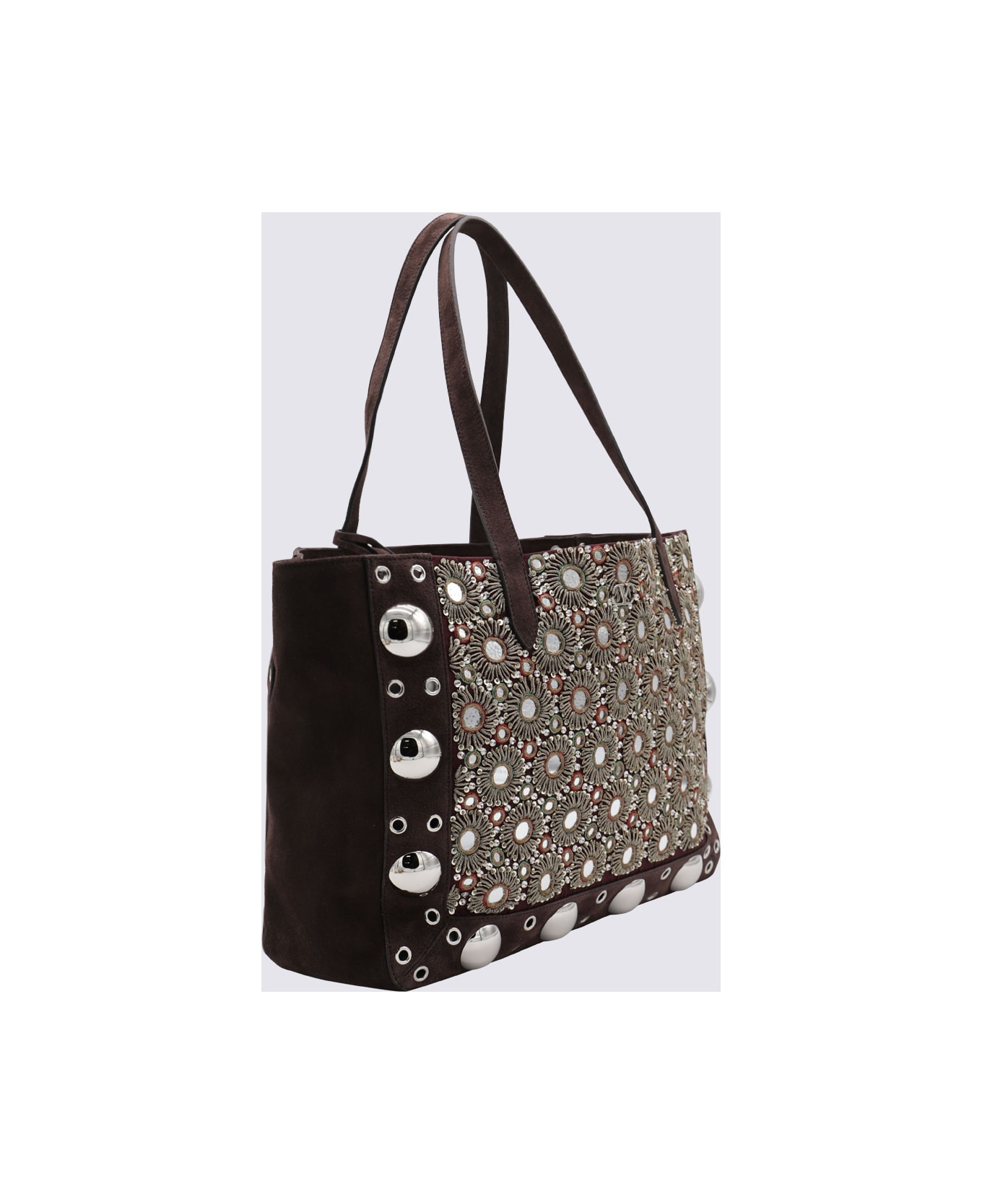 Brown Leather Totes - 2