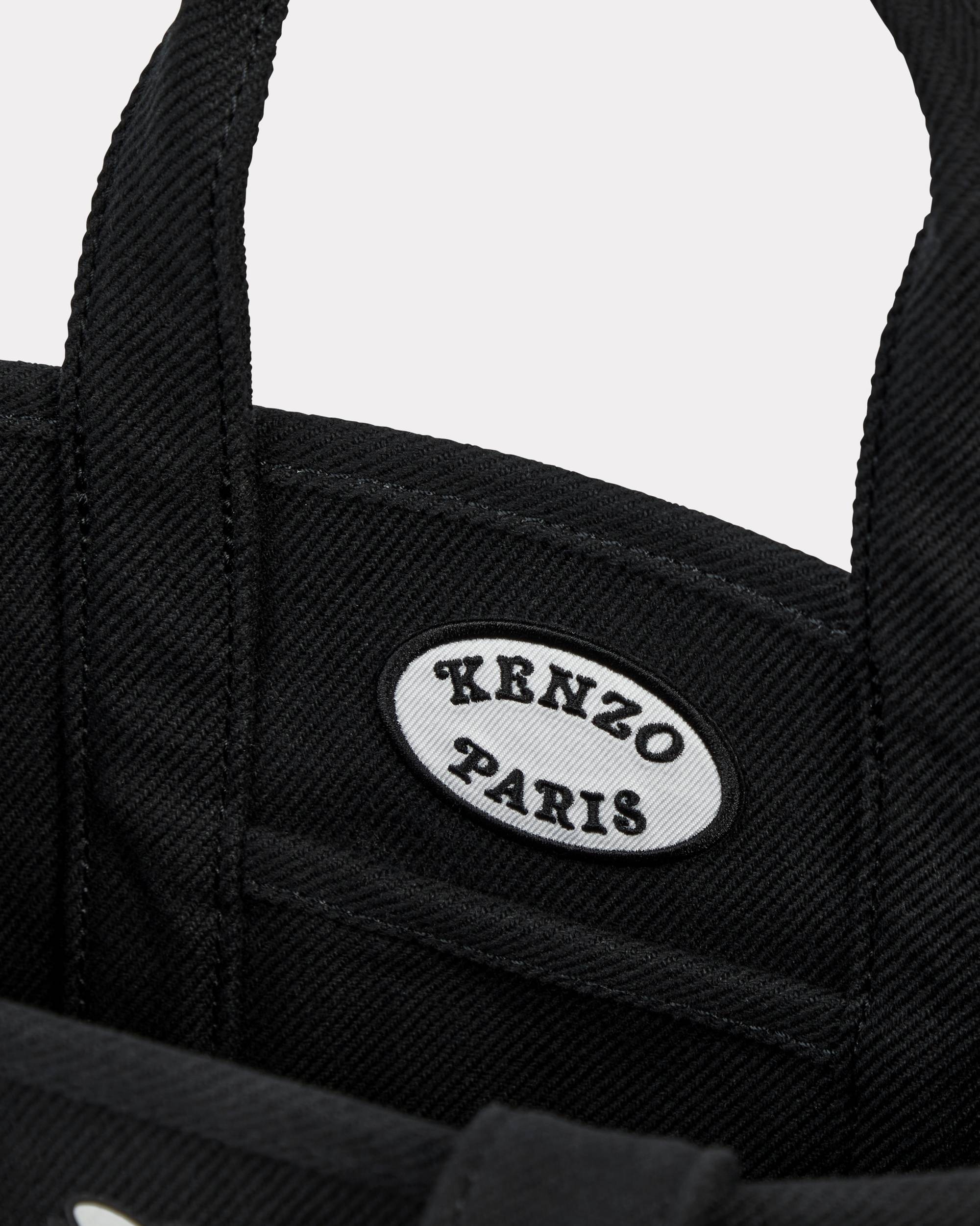 'KENZO VERDY MARKET' reversible small tote bag in canvas - 3