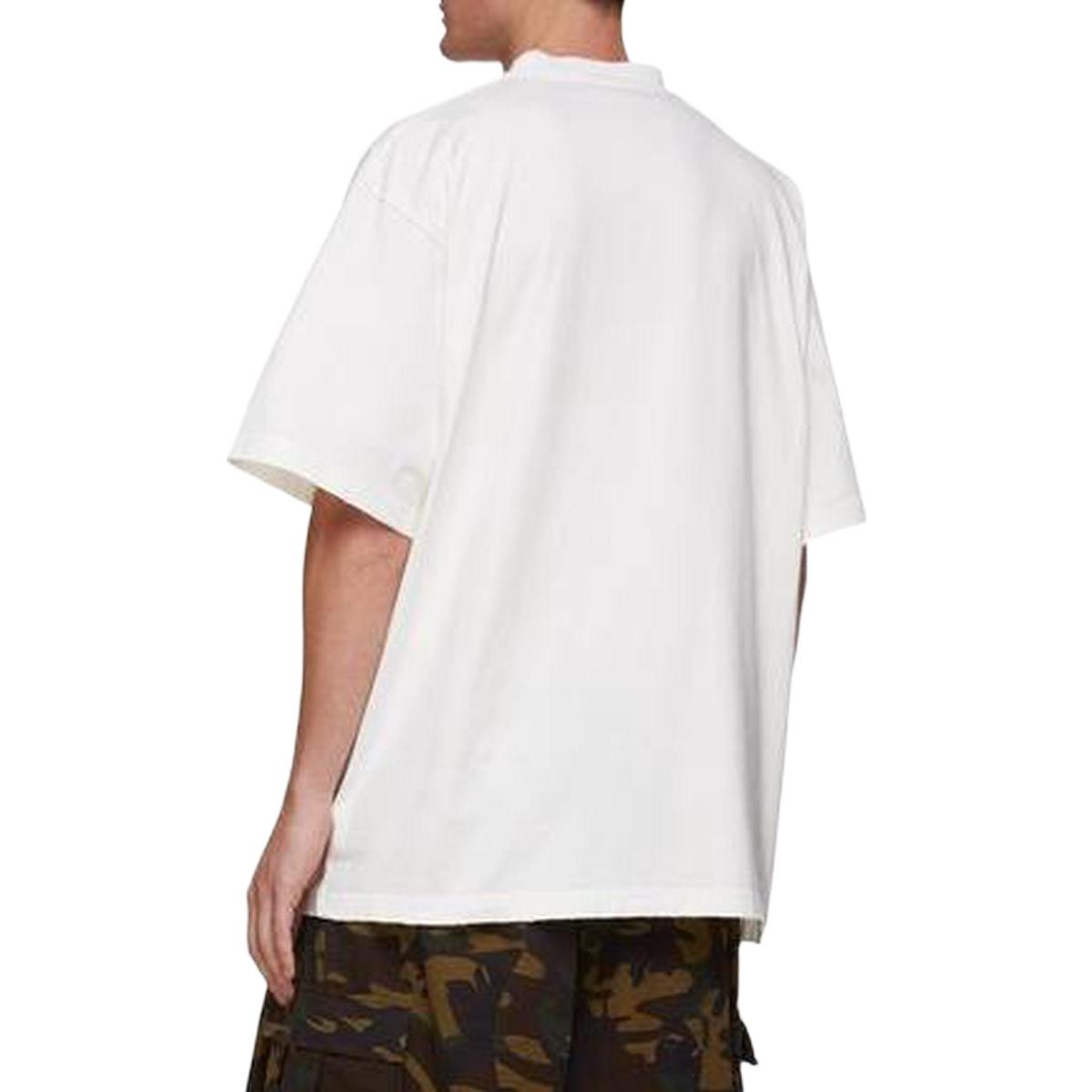 Balenciaga No Comment Cotton T-Shirt 'White' 684155TLVG33307 - 3