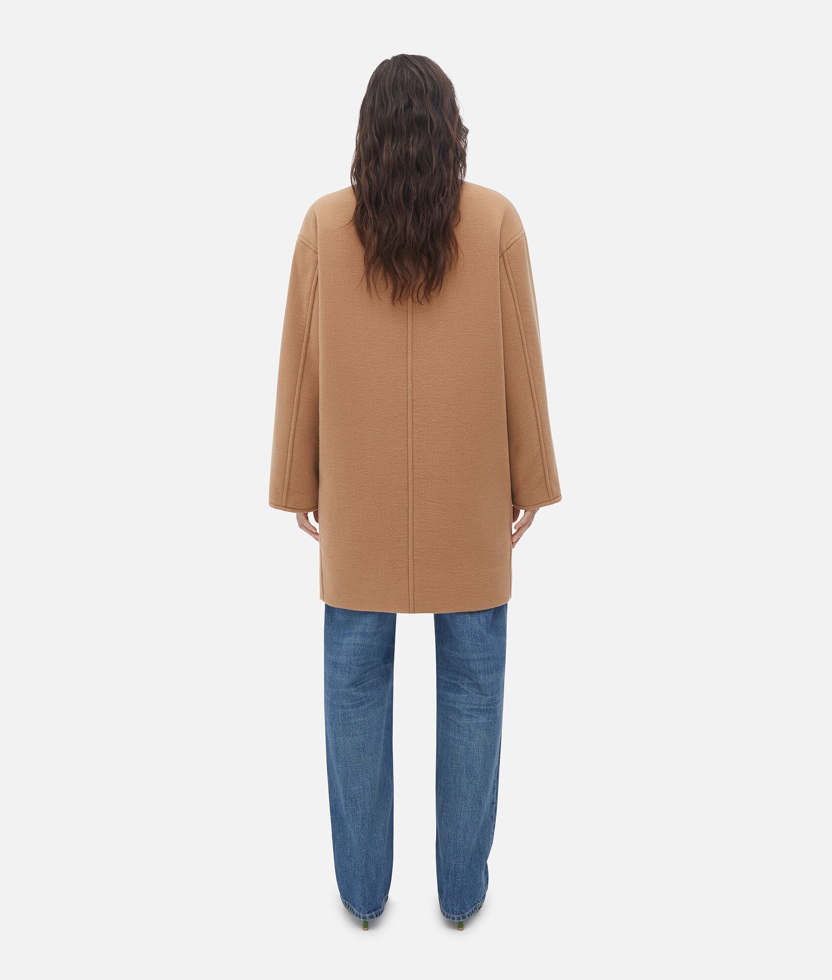 Double Face Cashmere Coat - 3