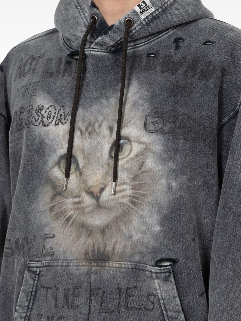 bleached hoodie - 4