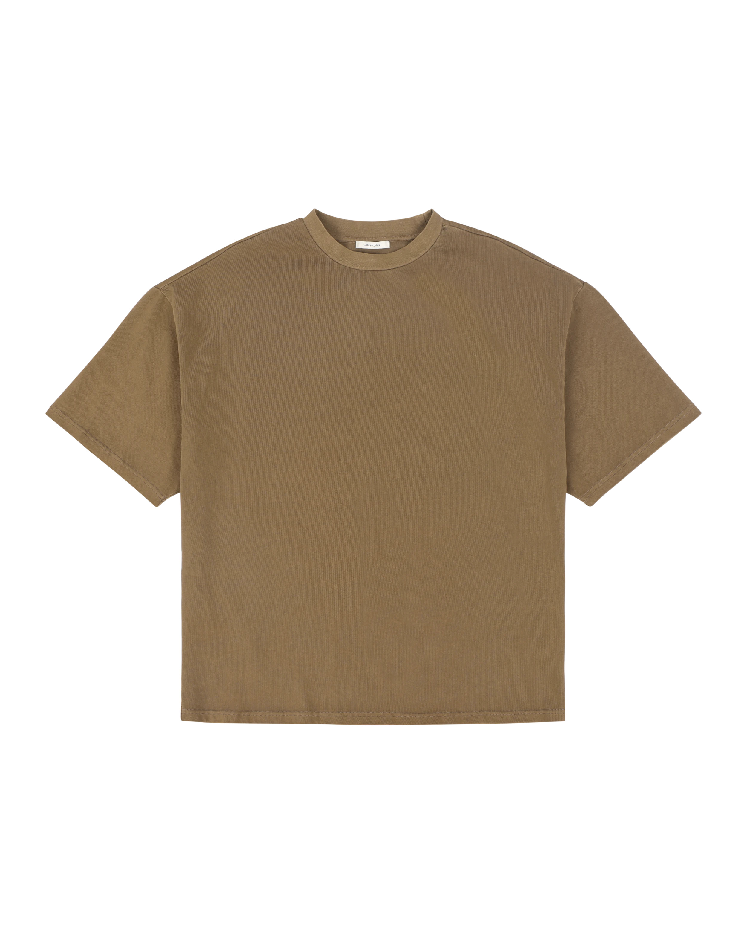 HEAVY BOXY TEE DUNE - 4